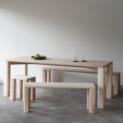 Corner Bar natural ash stool